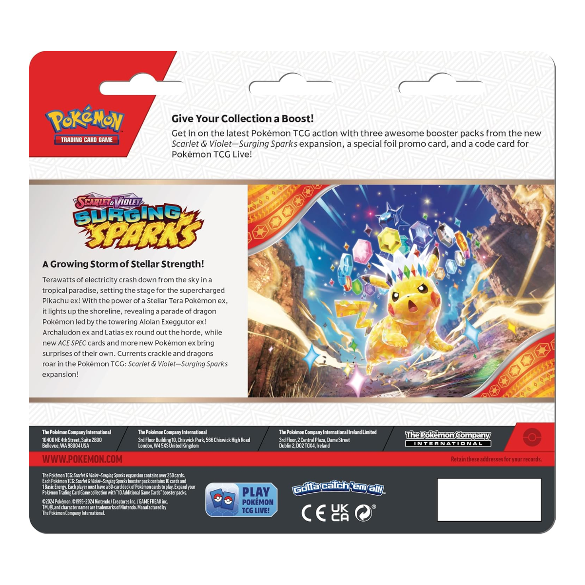 Pokemon - Scarlet & Violet Surging Sparks - Triple Blister - Quagsire