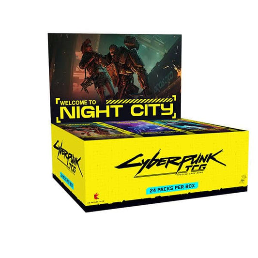 Cyberpunk TCG: Welcome to Night City Booster Box PREORDER