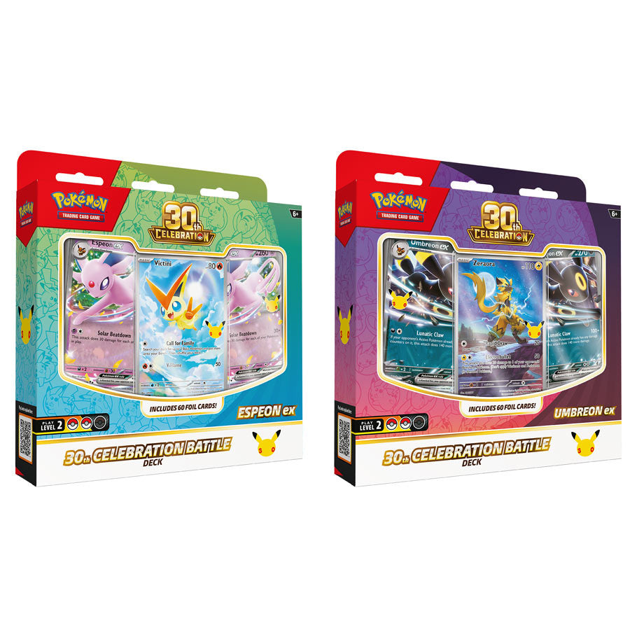 Pokémon 30th Celebration Battle Deck - PREORDER