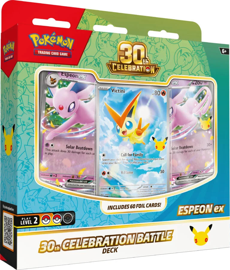 Pokémon 30th Celebration Battle Deck - PREORDER