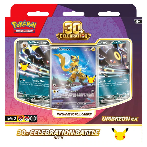 Pokémon 30th Celebration Battle Deck - PREORDER