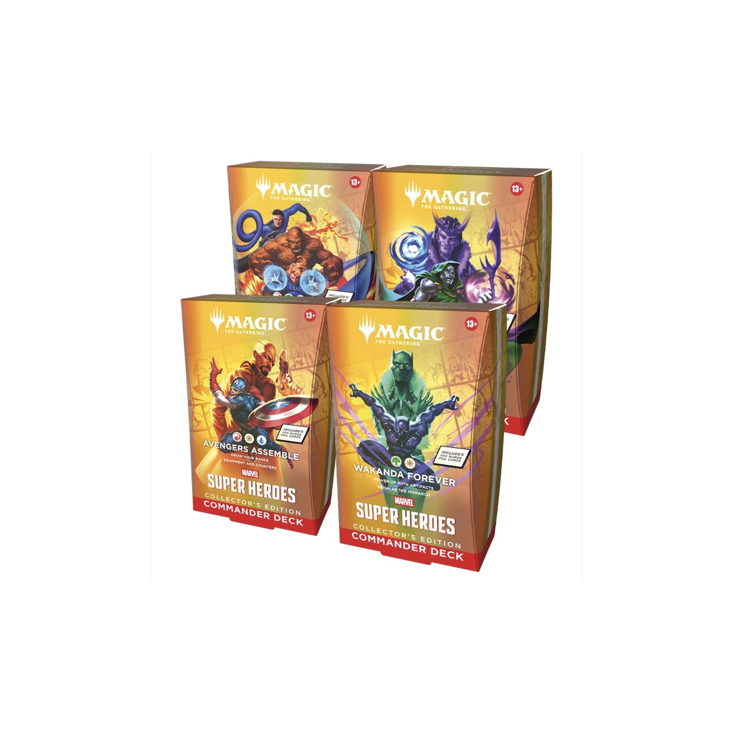 MTG: Marvel Super Heroes booster- Collector Commander Deck - PREORDER (due 26/06/26)